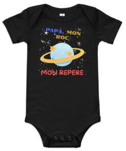 Body bébé “PAPA, MON ROC, MON REPÈRE” Edition limitée