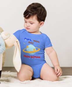 Body bébé “PAPA, MON ROC, MON REPÈRE” Edition limitée