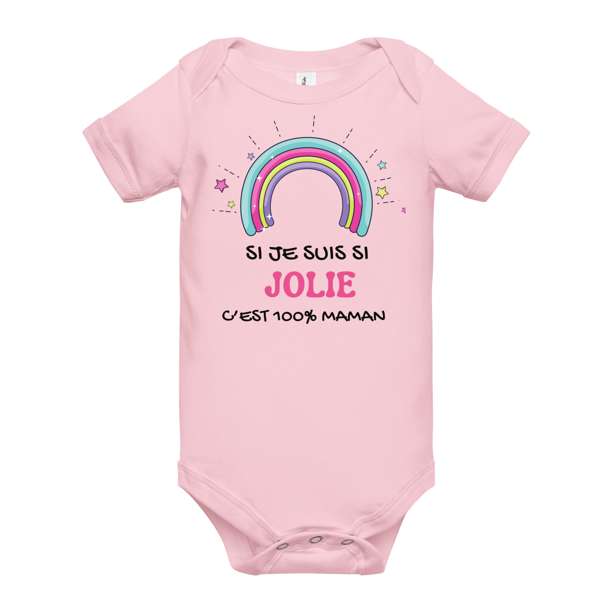 Baby bébé ''Si je suis si jolie, c'est 100% maman'' édition limitée – Image 14