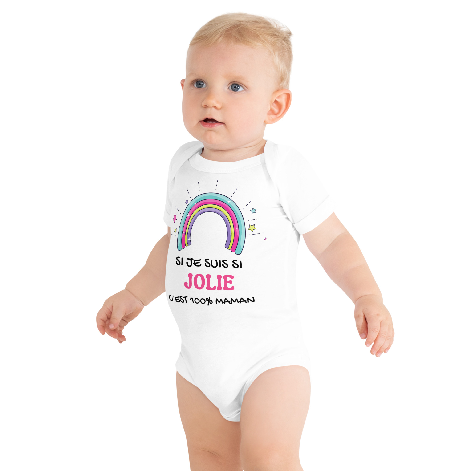 Baby bébé ''Si je suis si jolie, c'est 100% maman'' édition limitée – Image 31