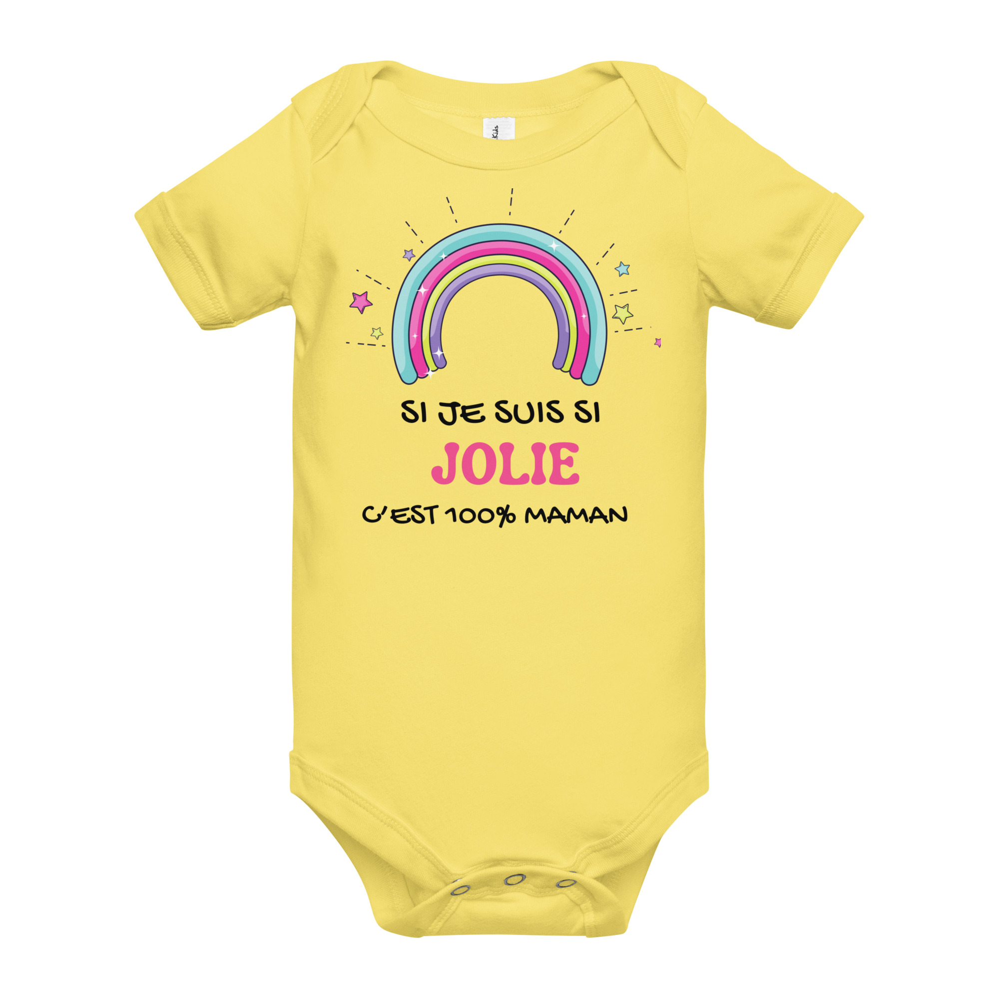 Baby bébé ''Si je suis si jolie, c'est 100% maman'' édition limitée – Image 24