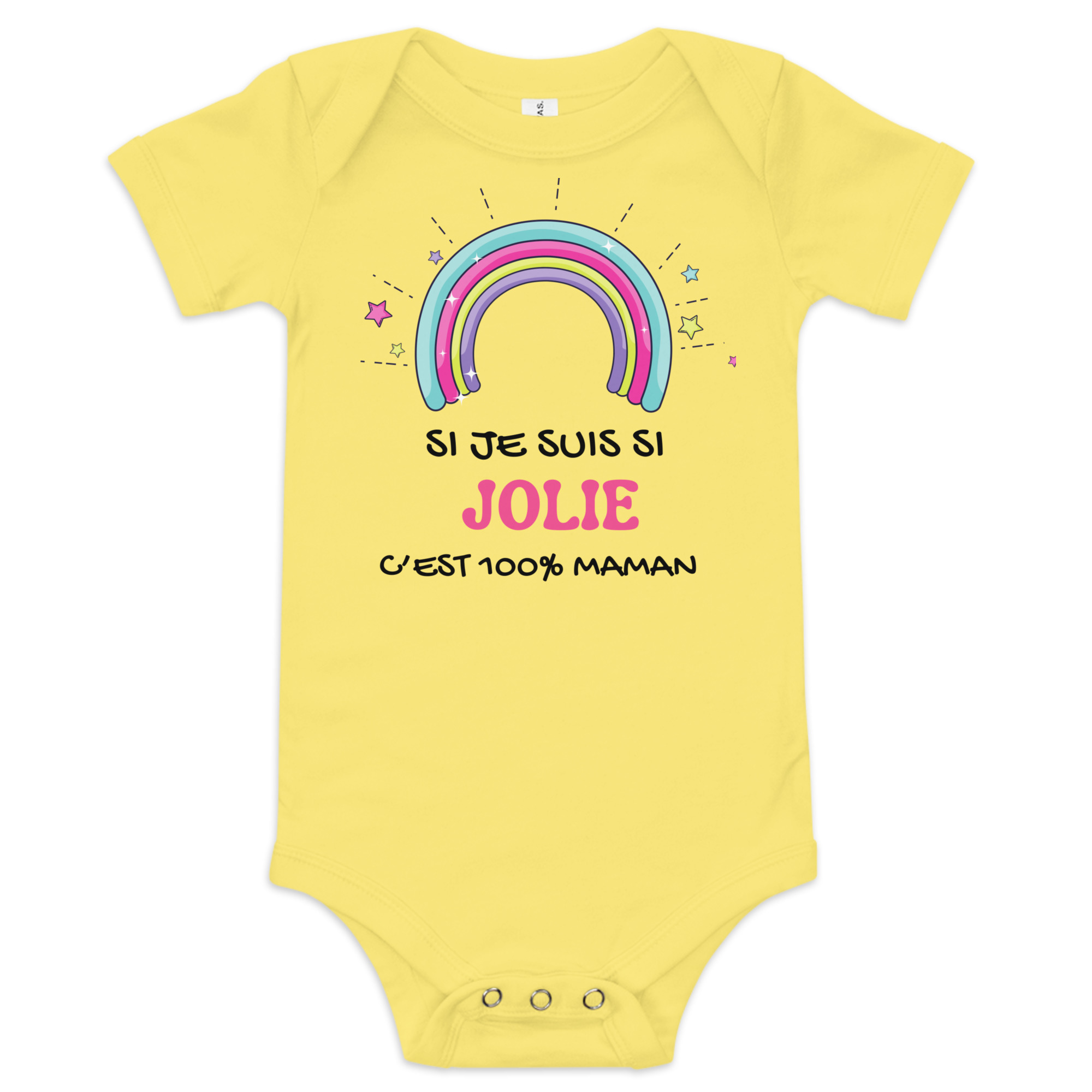 Baby bébé ''Si je suis si jolie, c'est 100% maman'' édition limitée – Image 37