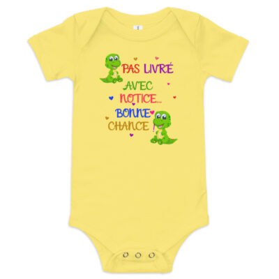 Body à manches courtes bébé