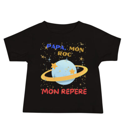 T-shirt à Manches Courtes en Jersey pour Bébé