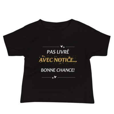 T-shirt à Manches Courtes en Jersey pour Bébé