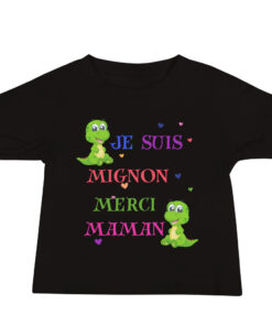 T-shirt à Manches Courtes en Jersey pour Bébé