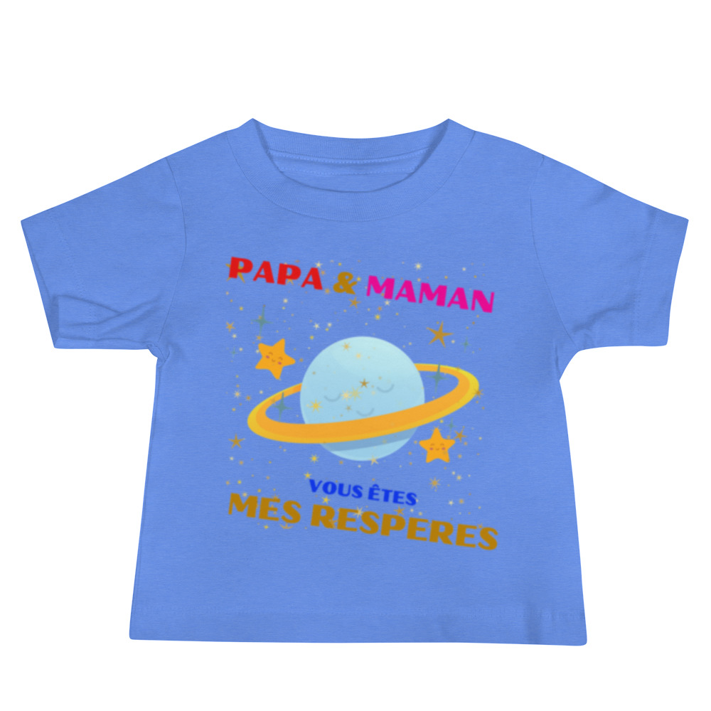 T-shirt Papa & Maman: Vous êtes mes repères, édition limitée – Image 2