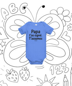 Alternative view of Body Bébé, ''Papa T’as signé, t’assumes'', édition limitée