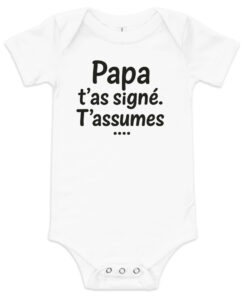 Body Bébé, ''Papa T’as signé, t’assumes'', édition limitée